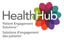 HealthHub Patient Engagement Solutions - French Logo
